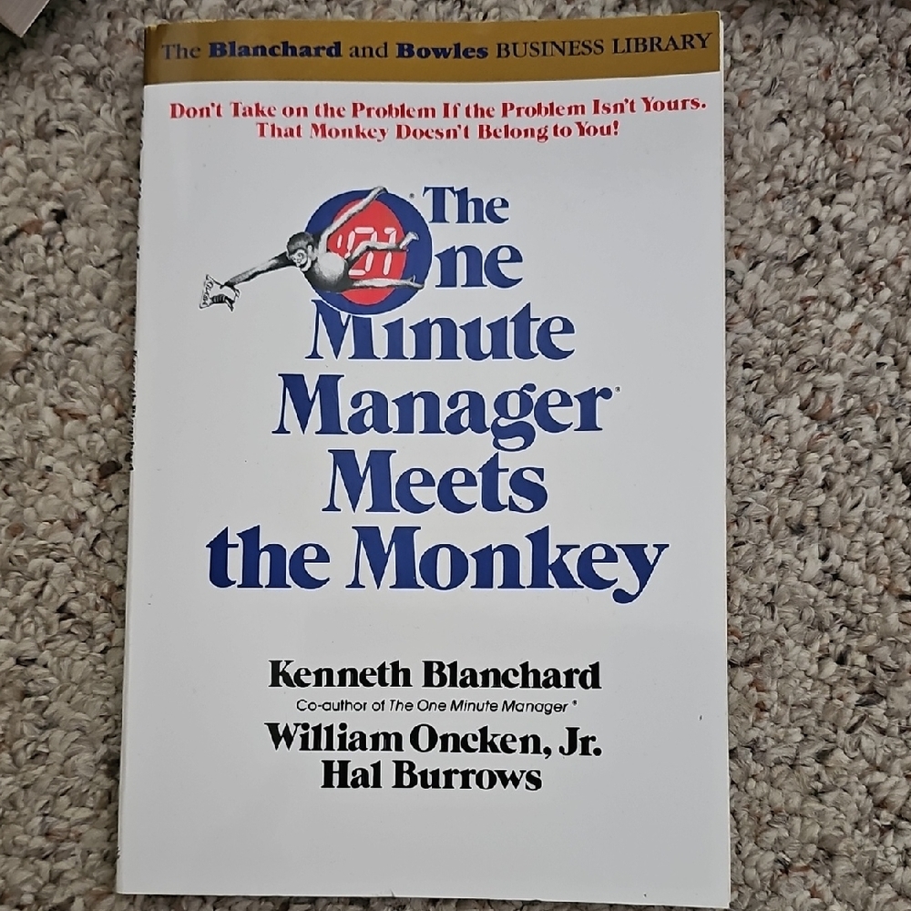 The One Minute Manager Meets the Monkey Book